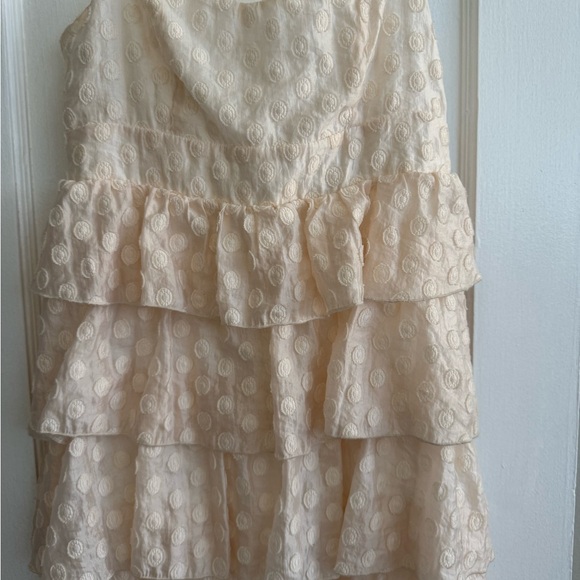 MAJORELLE Ivory Ruffle Dress - Picture 2 of 4